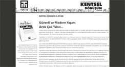 Desktop Screenshot of kentseldonusumelkitabi.com
